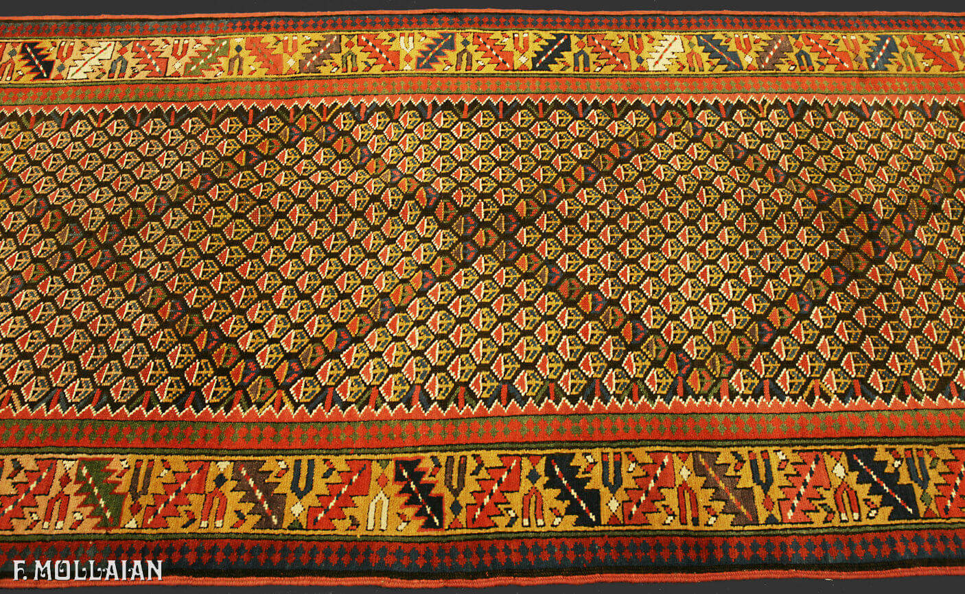 Antique Persian Kurdo Runner n°:72483228